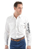 WRANGLER MENS LOGO RODEO L/S SHIRT