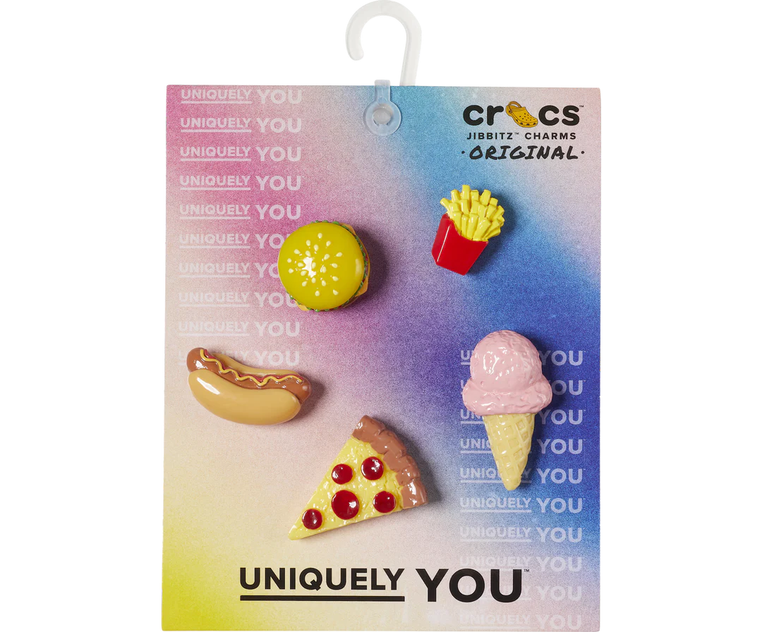 Croc Jibbitz - Mini 3D Food 5 Pack