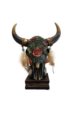 Pure Western Steer Head Decoration