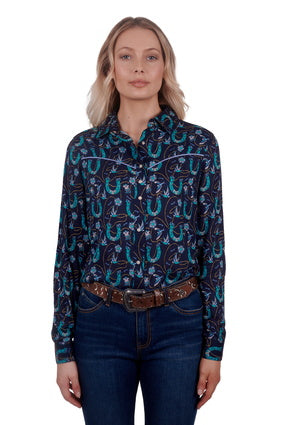 Wrangler Wmns Patria L/S Western Shirt