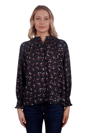 Wrangler Wmns Clarinda L/S Blouse