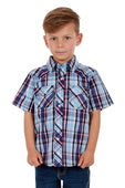 PURE WESTERN BOYS LOGAN SS SHIRT