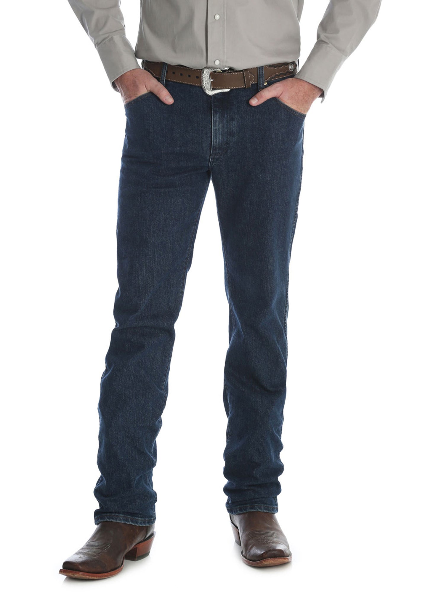 Mens Wrangler Performance Cowboy Cut Regular Fit Jean