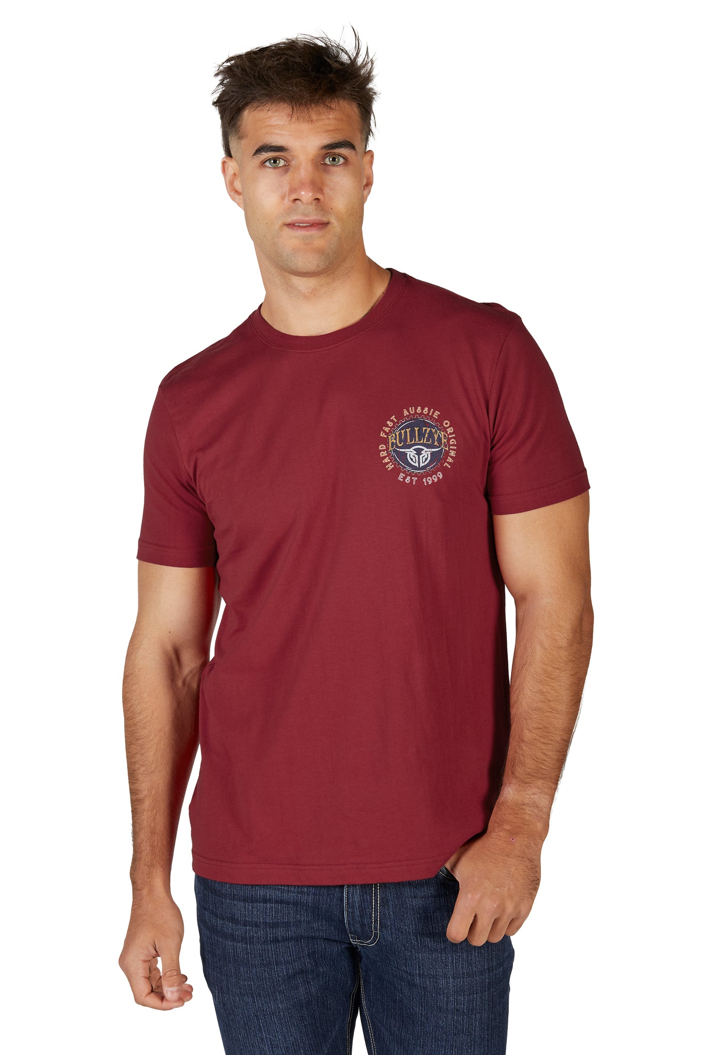 Bullzye Mens Gaz Short Sleeve Tee