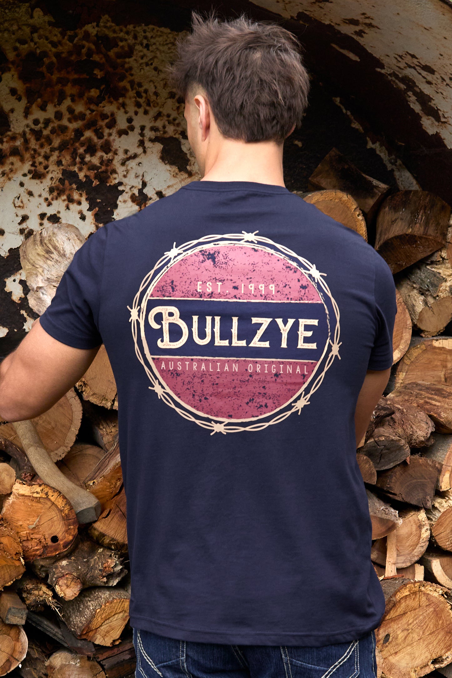 Bullzye Mens Sid Short Sleeve Tee