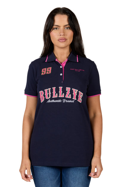 Bullzye Womens Logan Short Sleeve Polo