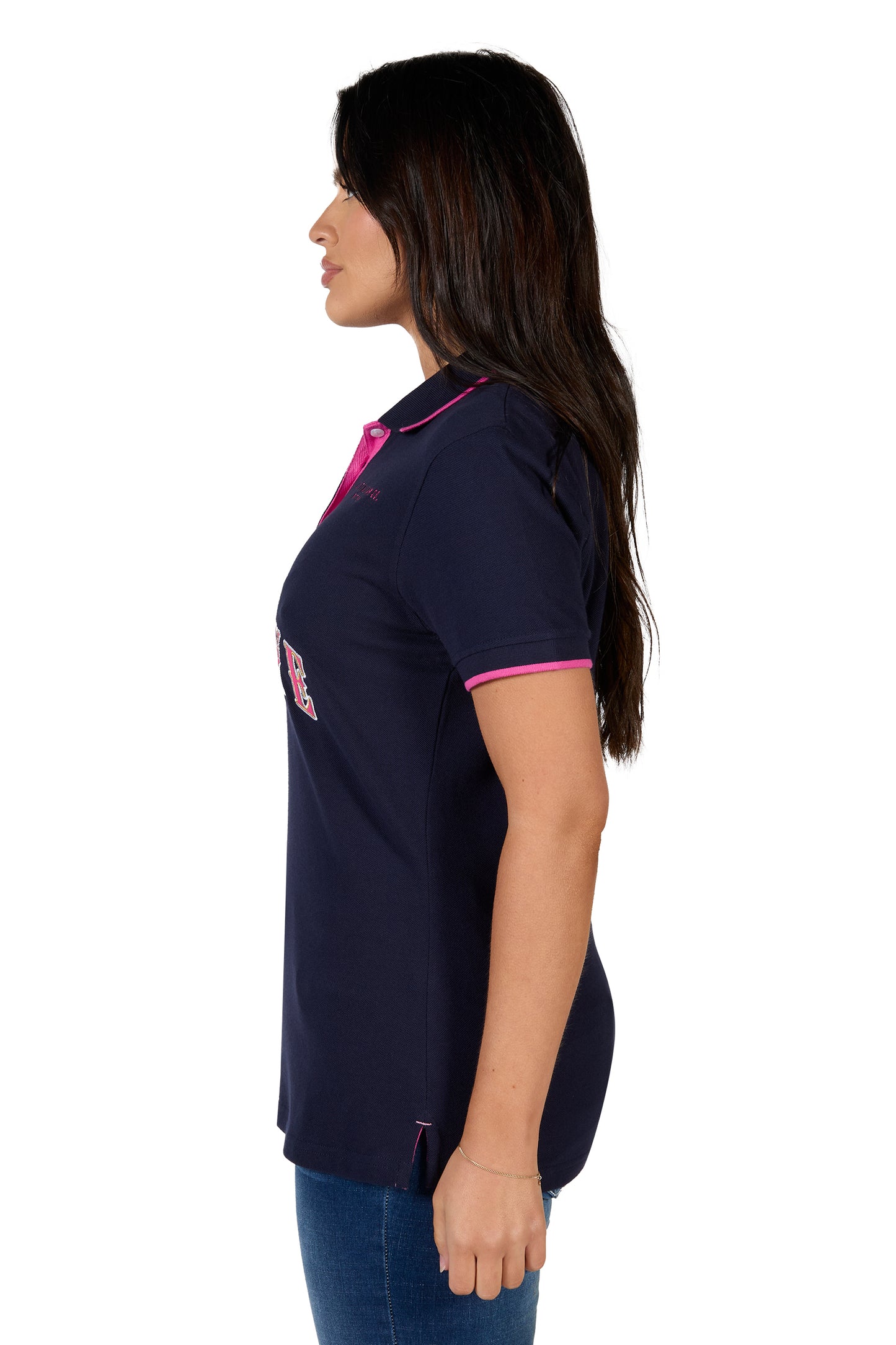 Bullzye Womens Logan Short Sleeve Polo