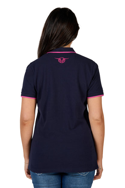 Bullzye Womens Logan Short Sleeve Polo