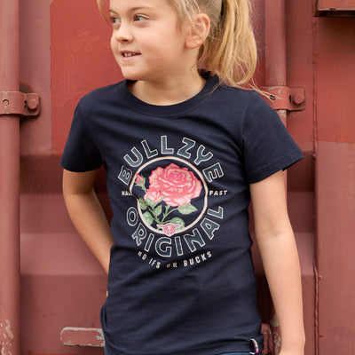 Bullzye Girls Rose Short Sleeve Tee