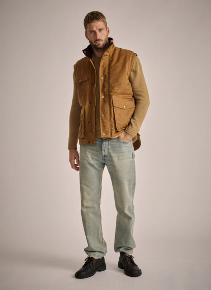 Drizabone Jumbuck  Oilskin Vest  - Limited Edition Sandstone
