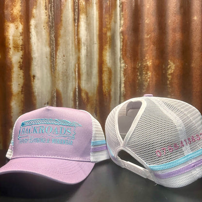 Ladies Ponytail Backroads Trucker Caps