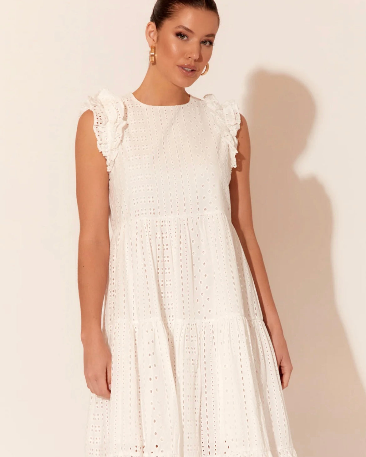 Adorne Stella Broderie Dress