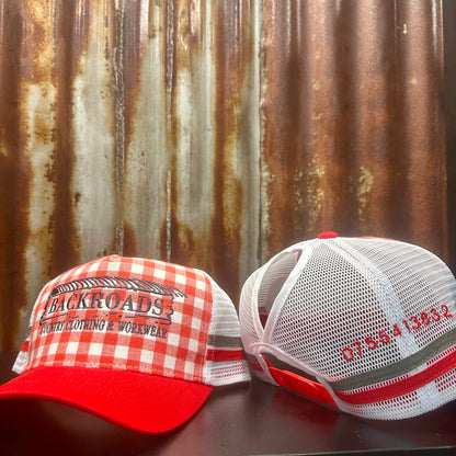 Ladies Ponytail Backroads Trucker Caps