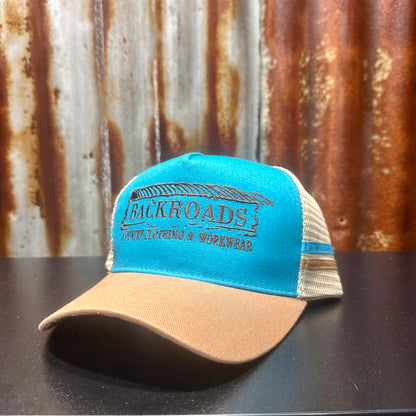 Ladies Ponytail Backroads Trucker Caps