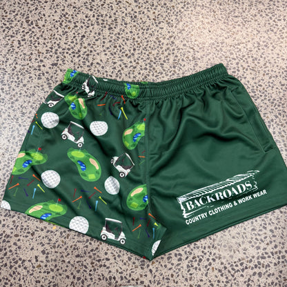 Backroads Footy Shorts Golf