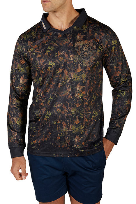 Boar Tearer Mens Damo Long Sleeve Fishing Shirt