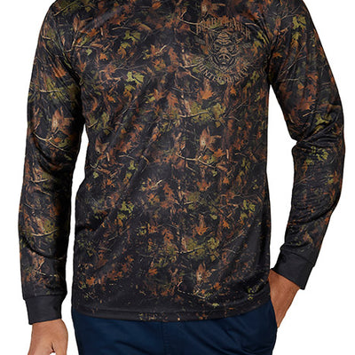 Boar Tearer Mens Damo Long Sleeve Fishing Shirt