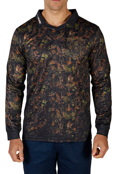 Boar Tearer Mens Damo Long Sleeve Fishing Shirt