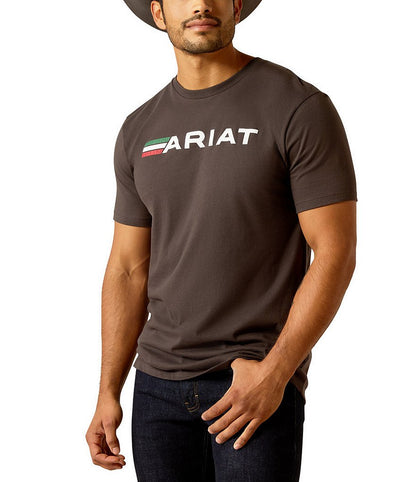 Ariat Mens Viva Short Sleeve Tee Vintage Black