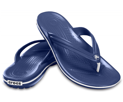 Crocs Unisex Crocband Flip Thong Navy