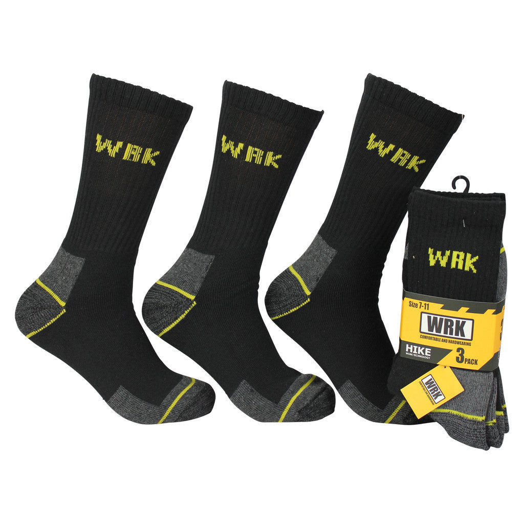 WRK Socks 3PK