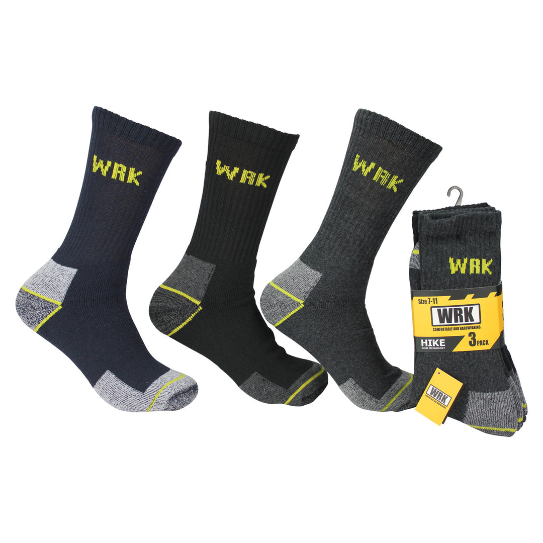 WRK Socks 3PK