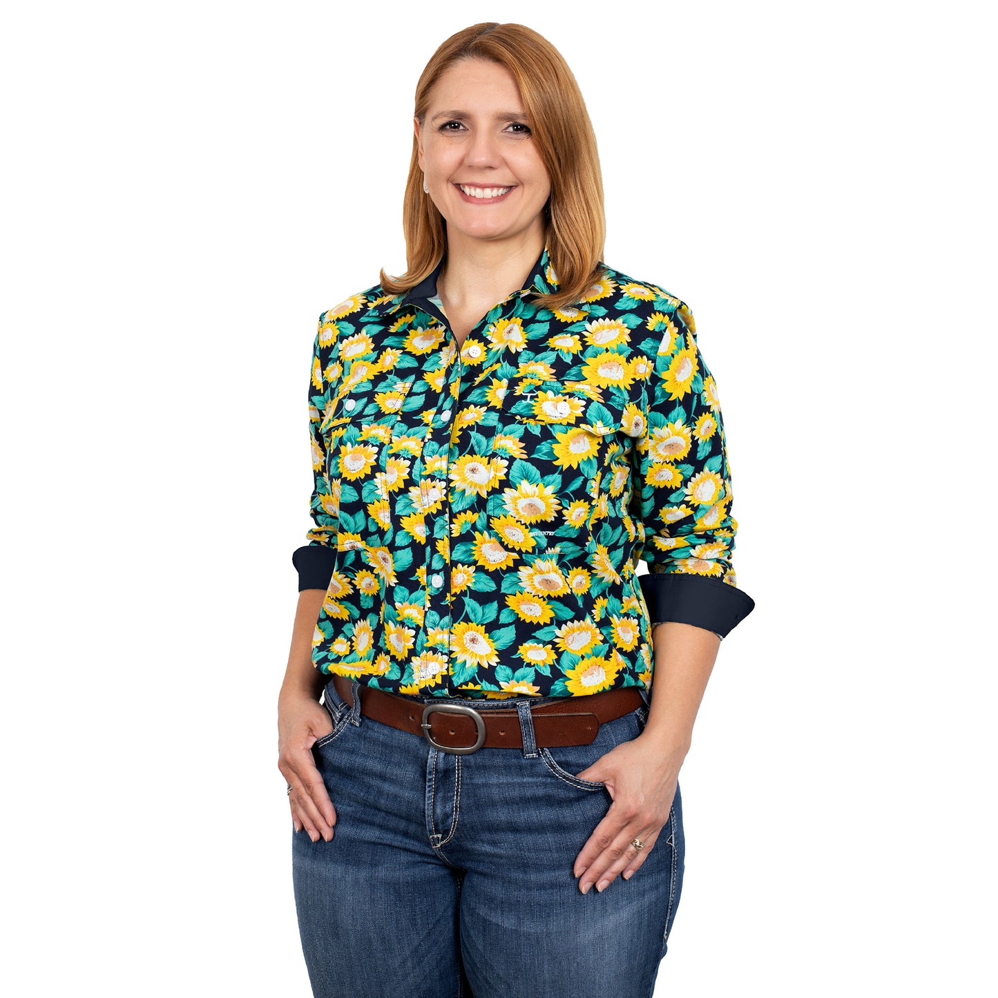 JUST COUNTRY LADIES ABBEY SHIRT WWLS2347