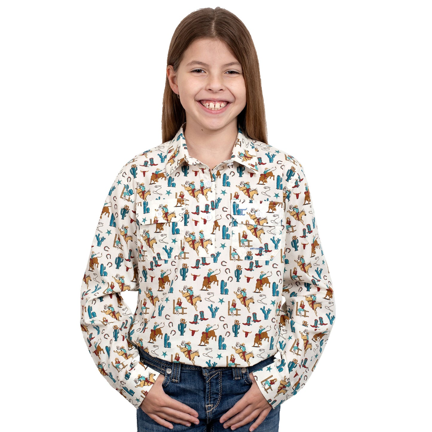 JUST COUNTRY GIRLS HARPER SHIRT GWLS2345