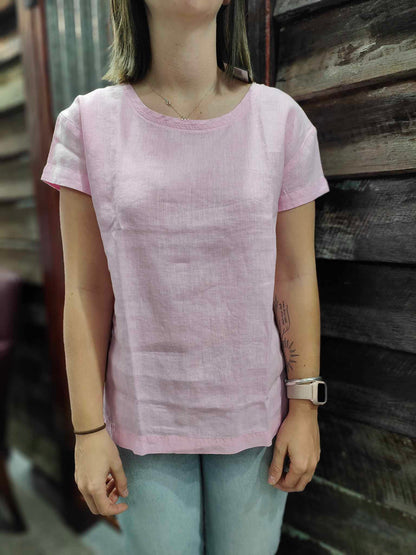 Pilbara Ladies Linen Tee