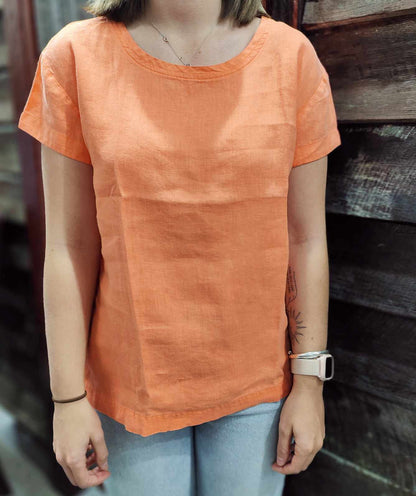 Pilbara Ladies Linen Tee