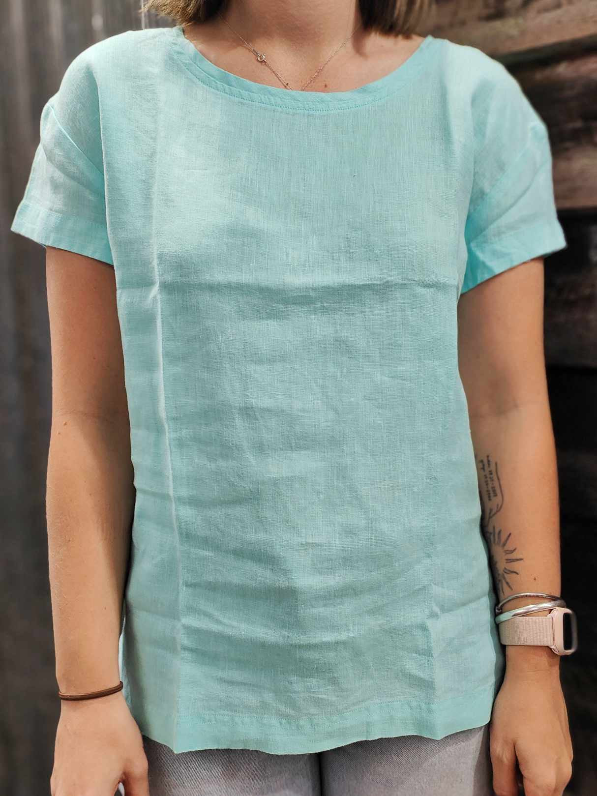 Pilbara Ladies Linen Tee