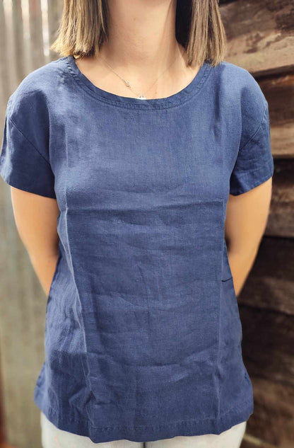 Pilbara Ladies Linen Tee