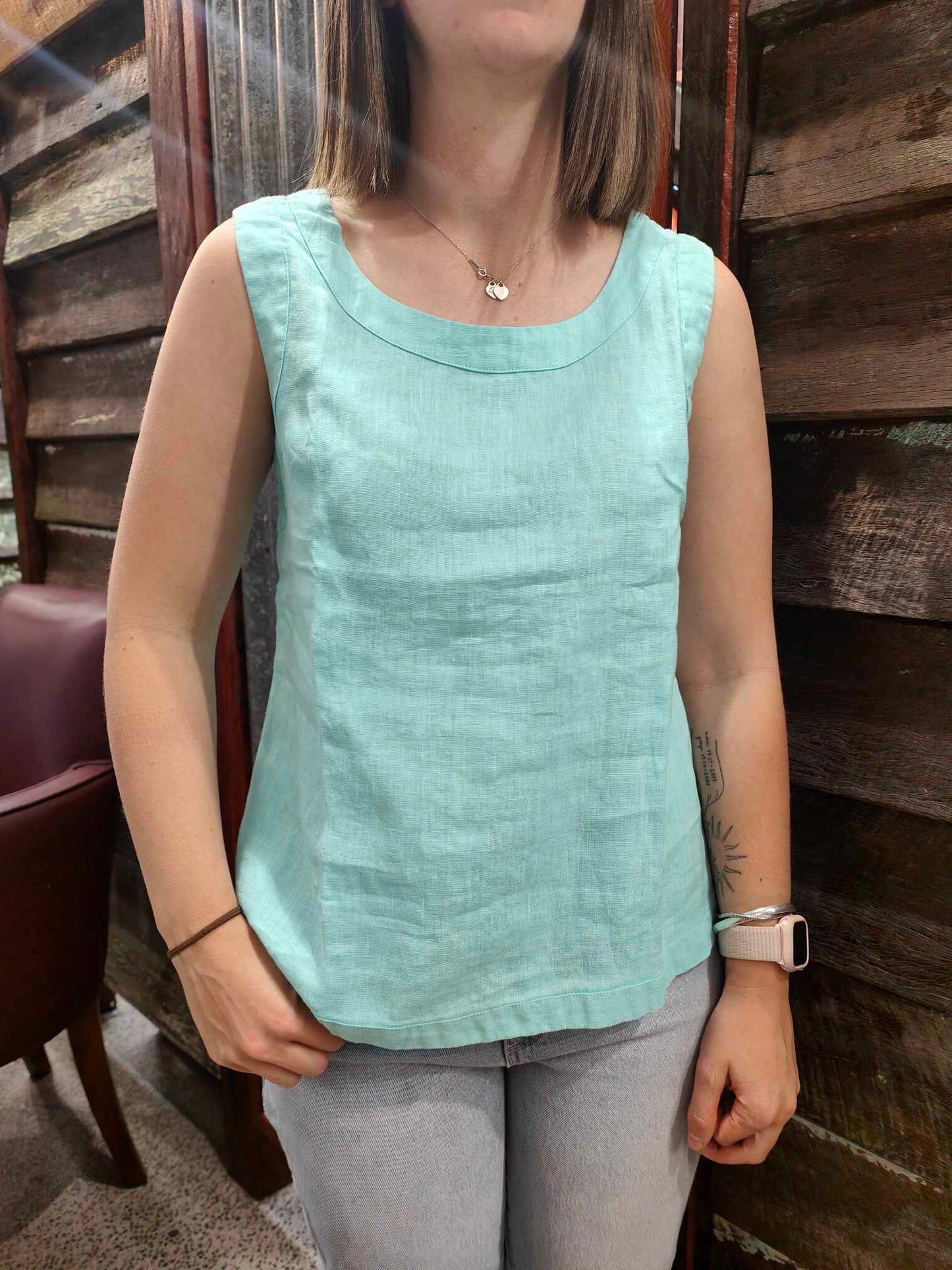 Pilbara Ladies Linen Singlet