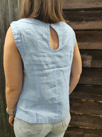 Pilbara Ladies Linen Singlet