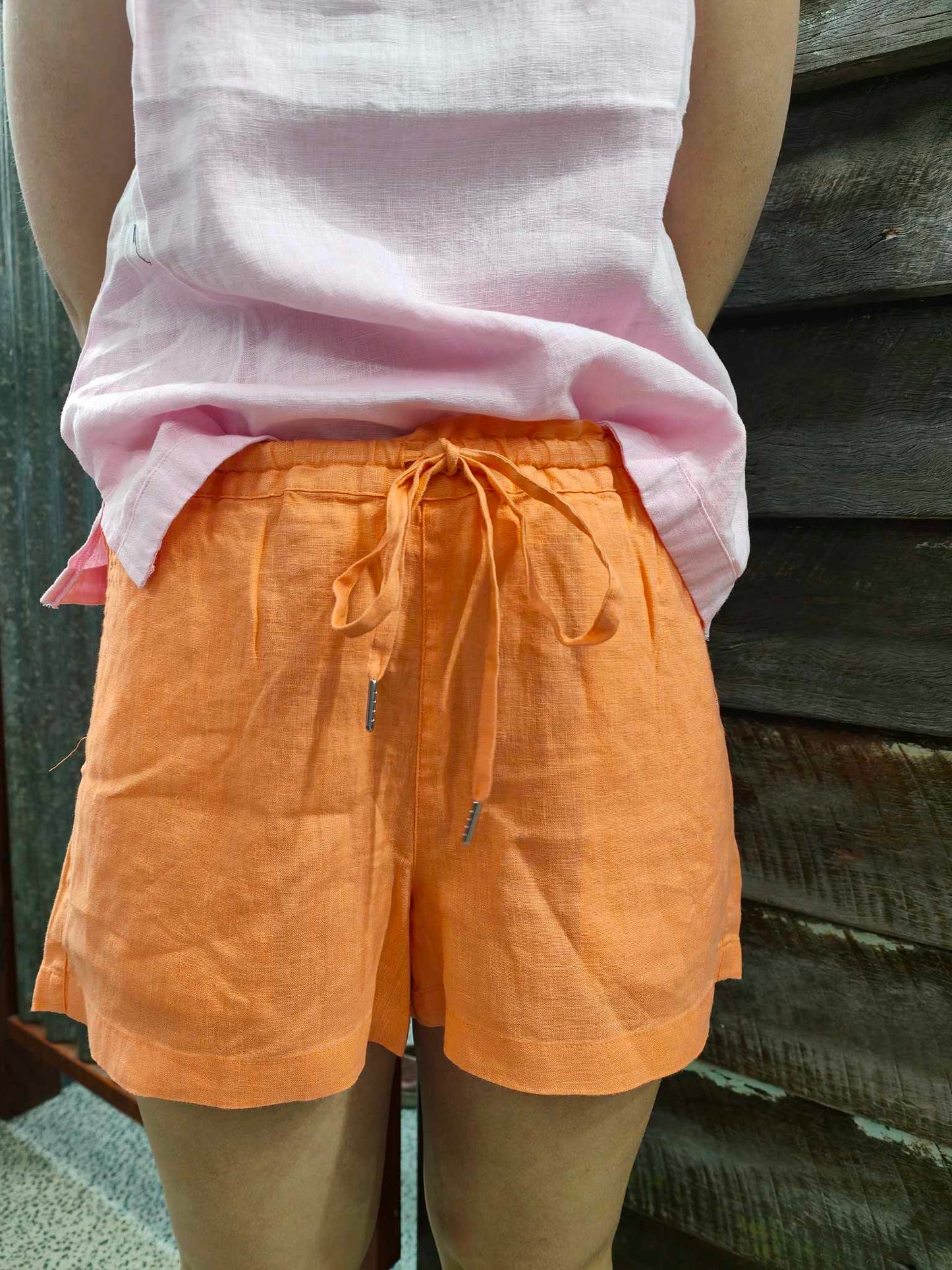 Pilbara Ladies Linen Shorts