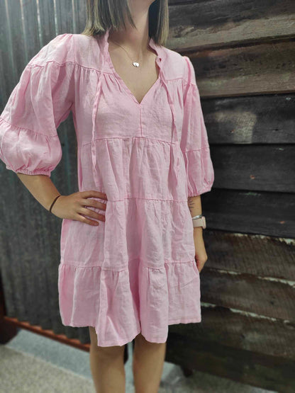 Pilbara Ladies Linen Dress