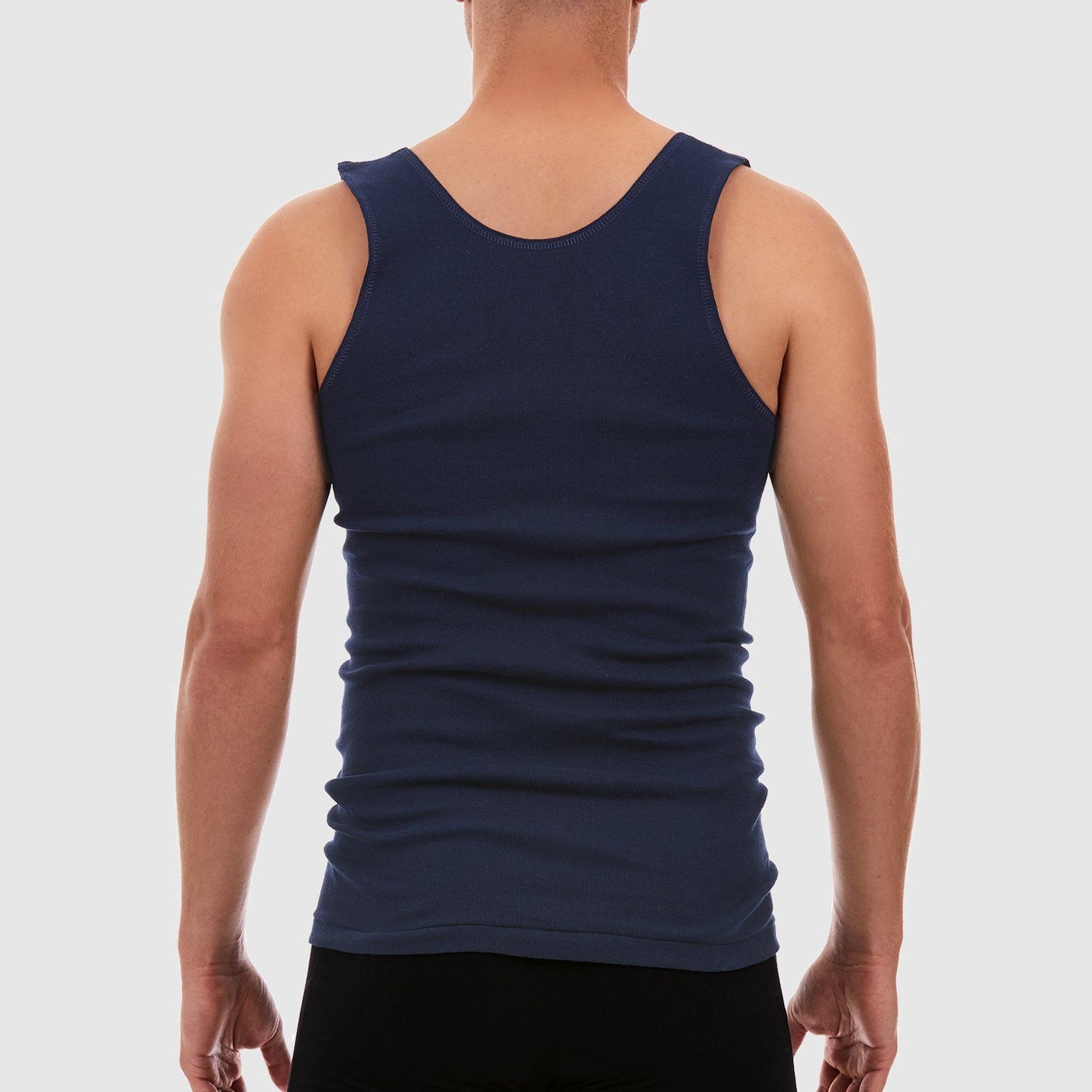 Tradie Mens Singlet - Navy