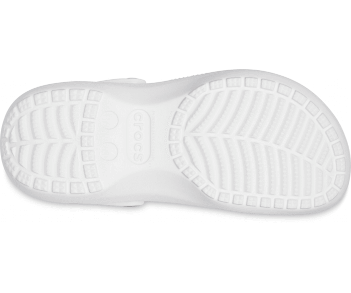 Crocs Womens Classic Platform Clog - White