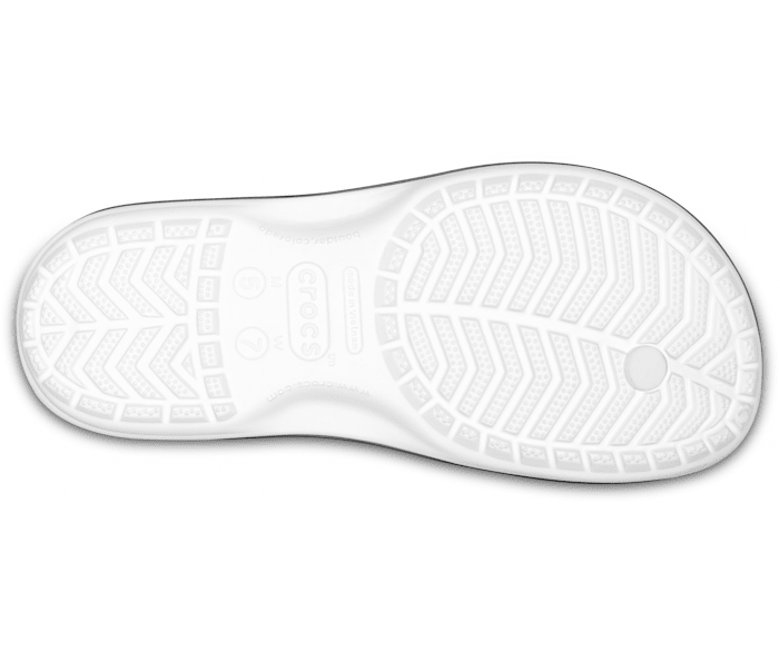 Crocs Unisex Crocband Flip Thong - White