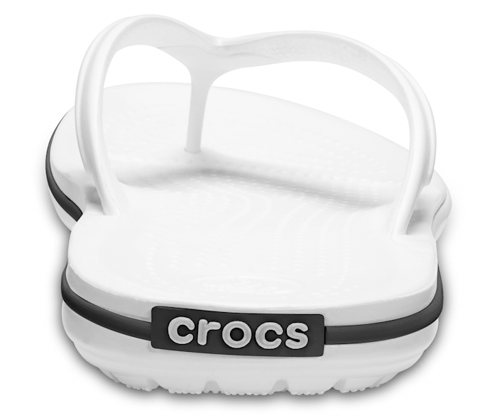 Crocs Unisex Crocband Flip Thong - White