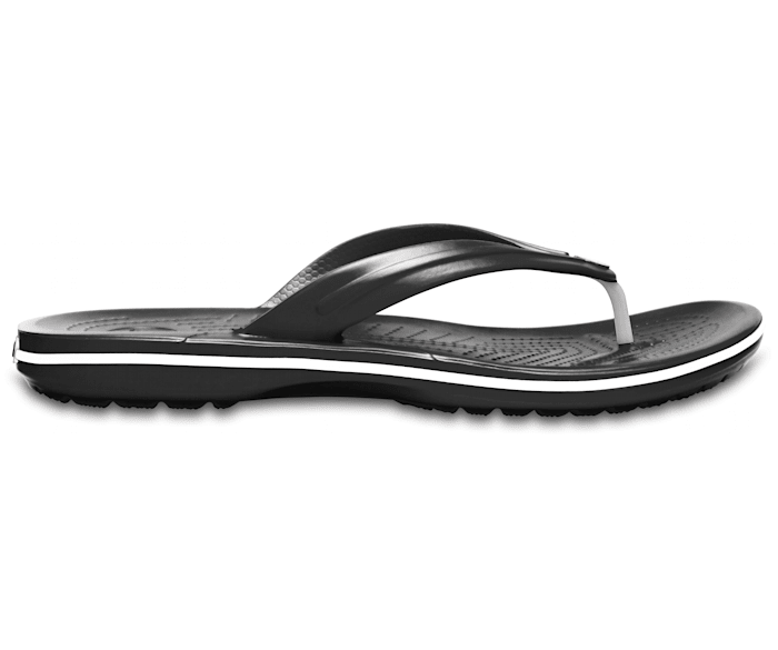 Crocs Unisex Crocband Flip Thong - Black