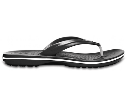 Crocs Unisex Crocband Flip Thong - Black