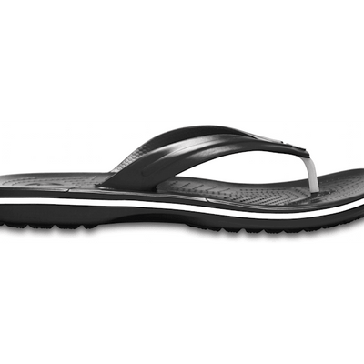 Crocs Unisex Crocband Flip Thong - Black