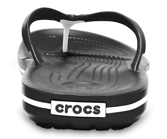 Crocs Unisex Crocband Flip Thong - Black