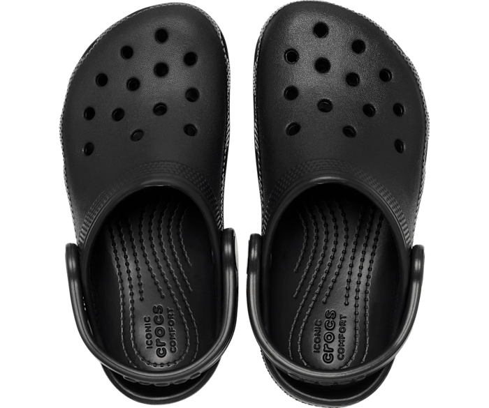 Crocs Toddler Classic Clog - Black