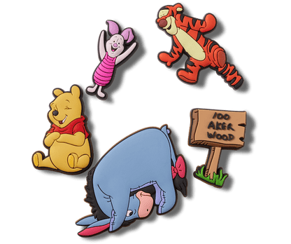 Croc Jibbitz - Winnie The Pooh 5 Pack