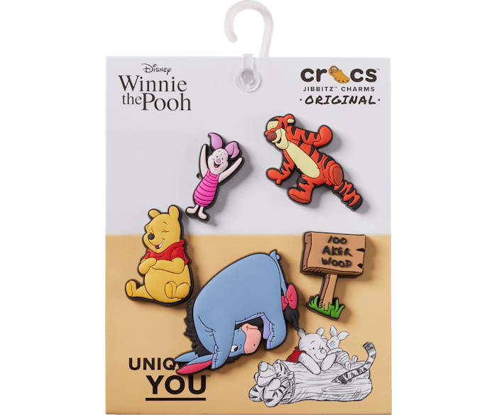 Croc Jibbitz - Winnie The Pooh 5 Pack