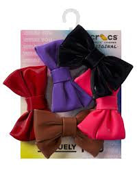 Croc Jibbitz -  Solid Romantic Bow 5 Pack