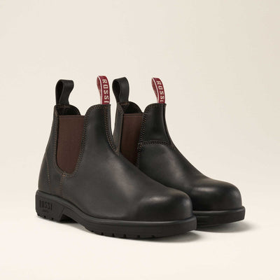 Rossi Trojan Elastic Sided Safety Boot - Claret