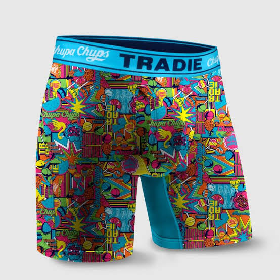 Tradie Mens Bamboo No Chafe Trunk - Long Leg -Chupa Chuppow